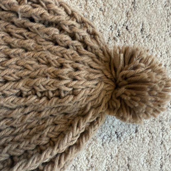 Barts Chunky Knit Hat with Tassels - Brown - Picture 6 of 10